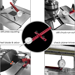 Deluxe A-Line-It Alignment System  checking table saw armopr