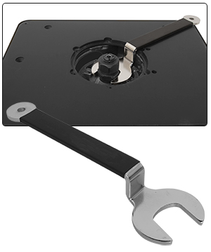 Heavy Duty Offset Router Collet Wrench