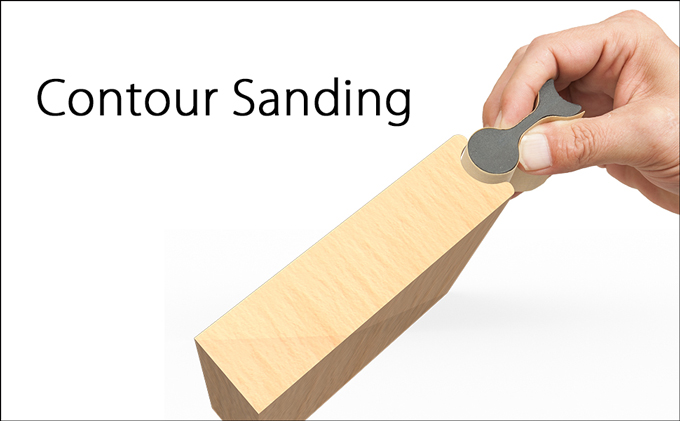 Contour Sanding Grips 6 PC Set