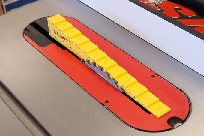 3D Ruler Step Gauge