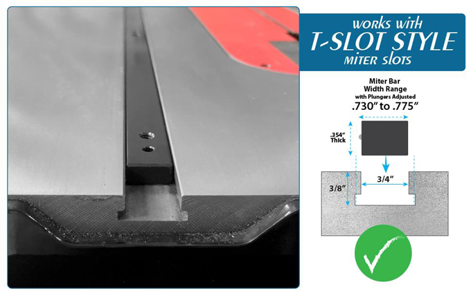 Fulton 18" Precision Steel Miter Bar