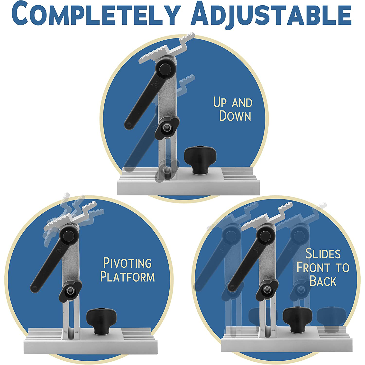 Adjustable Replacement Tool Rest Sharpening Jig