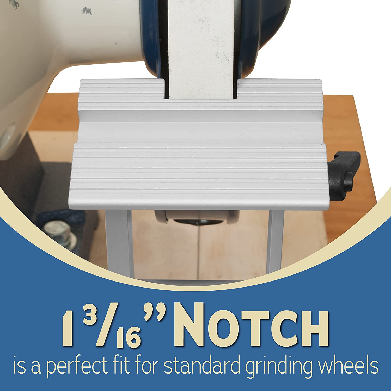 Adjustable Replacement Tool Rest Sharpening Jig
