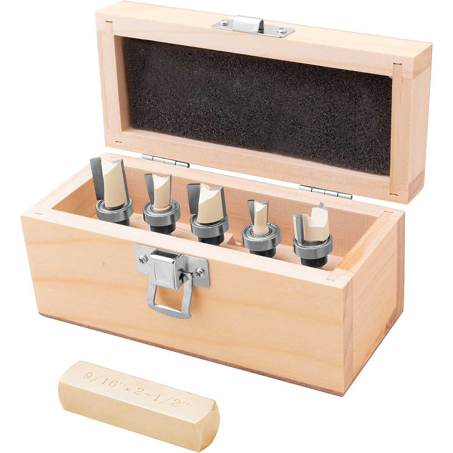 6 Piece Peachtree Dovetail Jig Stone Mountain Router Bit Set