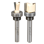 2 piece Peachtree Dovetail Jig Mini Stone Mountain Router Bits 