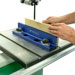 The MAGFENCE II™ Universal Magnetic Fence mounted on bandsaw re-sawing board