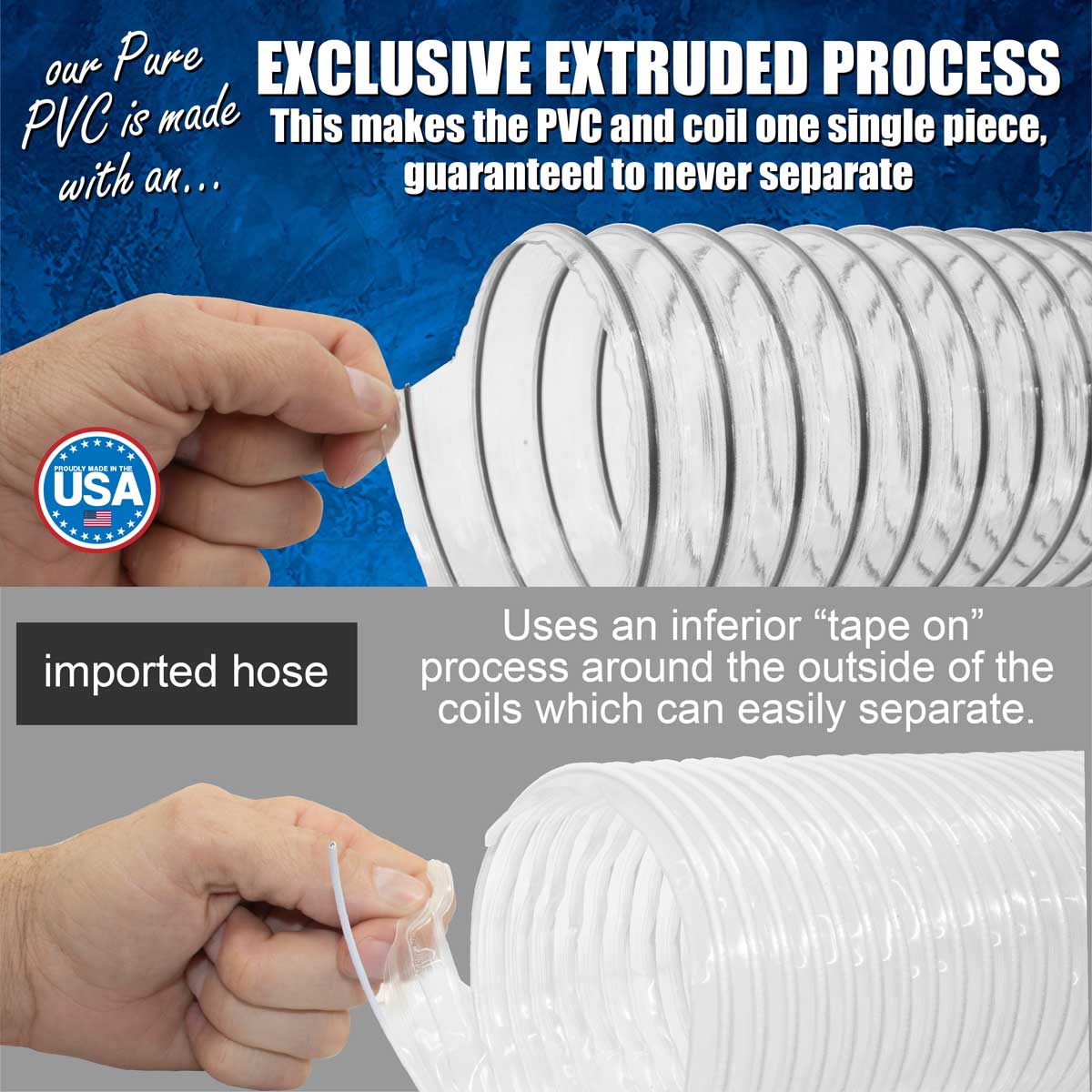 Heavy Duty Clear PVC Flex Hose