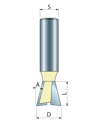 Dovetail Router Bits