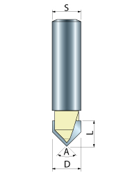 V-Groove Router Bits