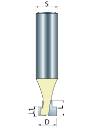 Key Hole Router Bit