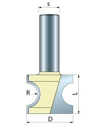 Bull Nose Router Bits