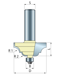 Cove & Bead Router Bit