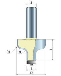 Ogee Router Bit