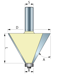 Chamfer Router Bits