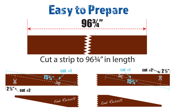 3" x 35' Cloth Abrasive Rolls Instructions