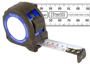 FastCap ProCarpenter Flatback Standard Reverse Lefty Righty 16' Tape Measure  PSSR-FLAT 16