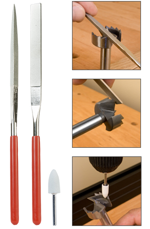 Stone Mountain Forstner Bit Sharpening Kit