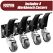 Fulton Workbench Casters Set