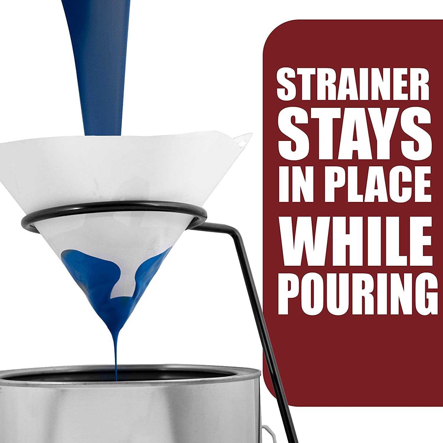 Paint Strainer 11" Stand