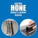 Quik Hone jointer and planer knife sharpening device