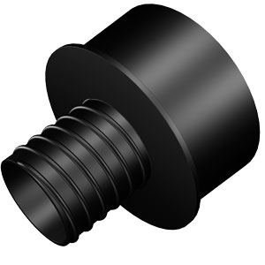 4" to 2-1/4" Threaded Quick Connect Reducer