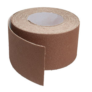 P80 Hook & Loop Abrasive Roll  75mm x 25m   Can be cut for strips  Eagle Brand