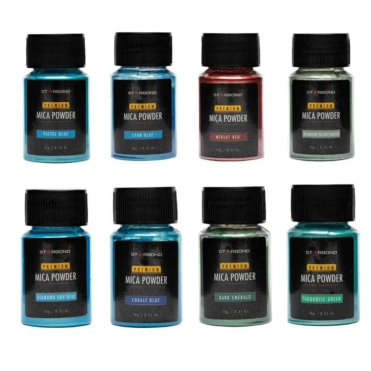 Starbond Mica Powder Pigment Set