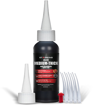 Starbond Black Medium-Thick Super Glue