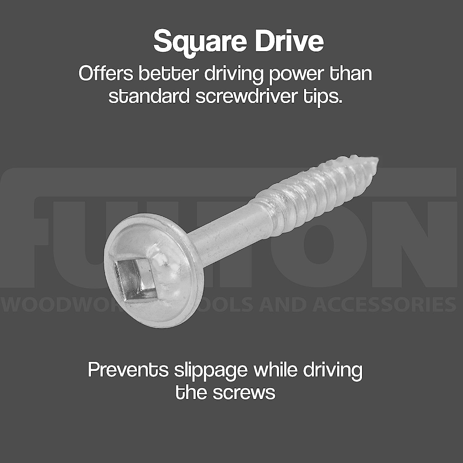 500 Zinc Self-Tapping Pocket Hole Screws - Fine Threads