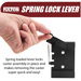 Spring Lock Quick Release Mounting Plates For Workbench Casters