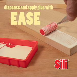 Nuolin Sili Glue Pod and 3 Sili Micro Glue Brushes with Multi Purpose  Sealable Lid/Glue Brush Holder 鈥?Fine Tip 鈥?Chiseled Tip and Flat Tapered  Tip Brushes for Arts 鈥?Crafts 鈥?Models and Woodworking 