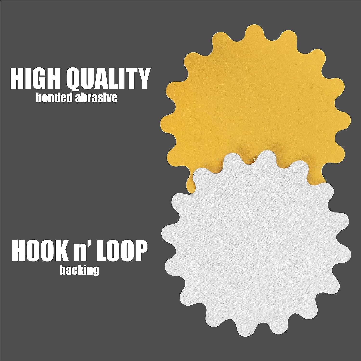 3" Flex Edge Wavy Sanding Discs