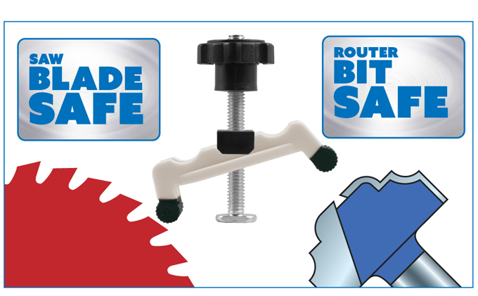 Multi-Position Bit & Blade Safe Hold Down Clamps