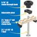 Multi-Position Bit & Blade Safe Hold Down Clamps