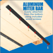 Smooth Sliding 19" Precision Aluminum  Miter Bar