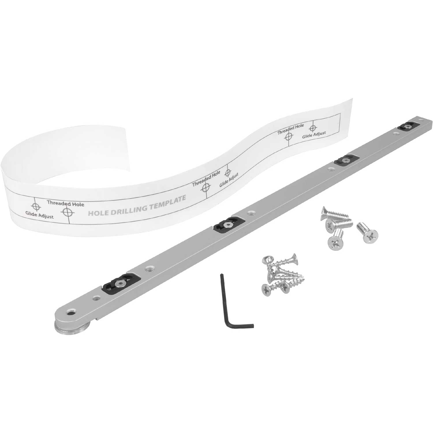 17" NoPlay Aluminum Miter Bar