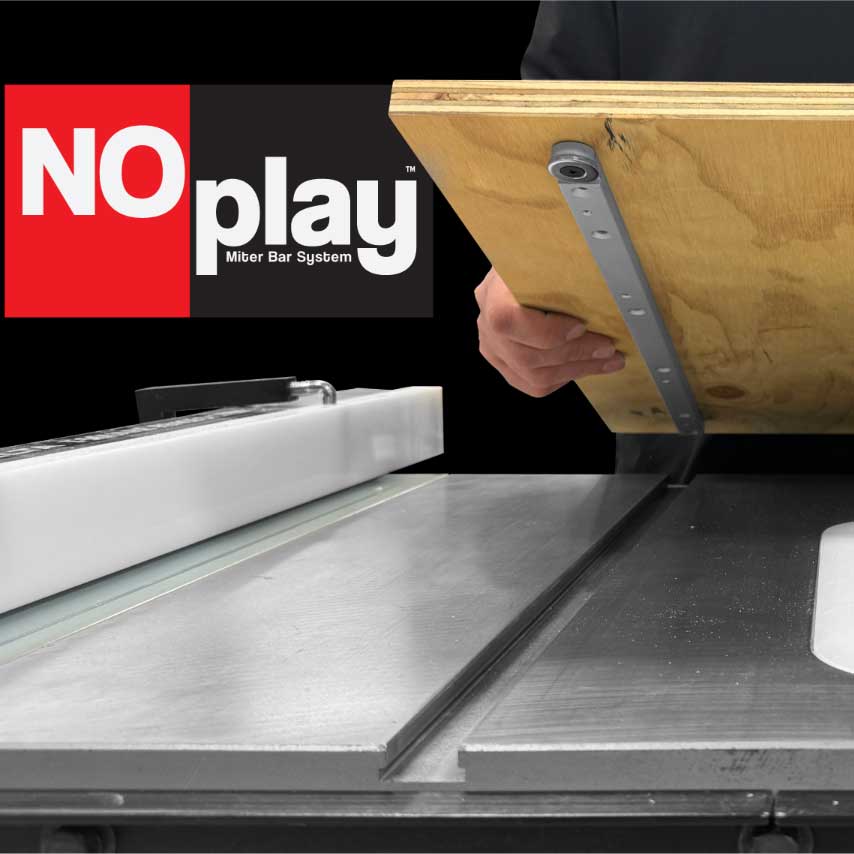 17" NoPlay Aluminum Miter Bar