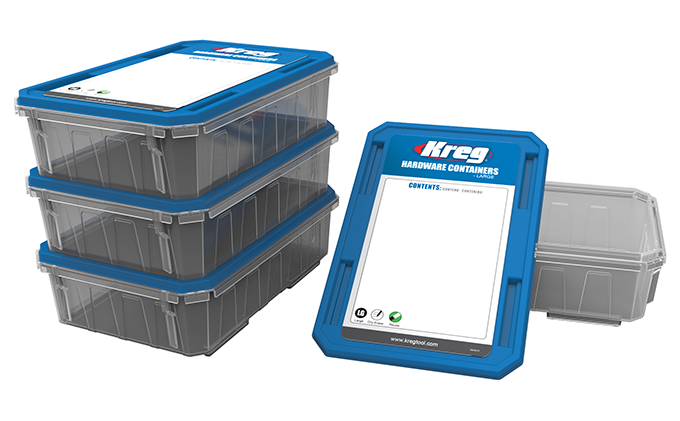 Kreg® Hardware Containers