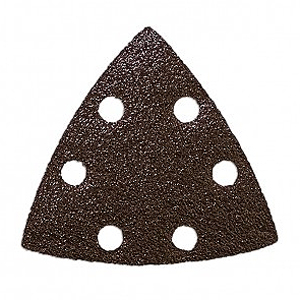 ONE FIT 60 GRIT TRIANGULAR SANDPAPER VACUUM HOLES