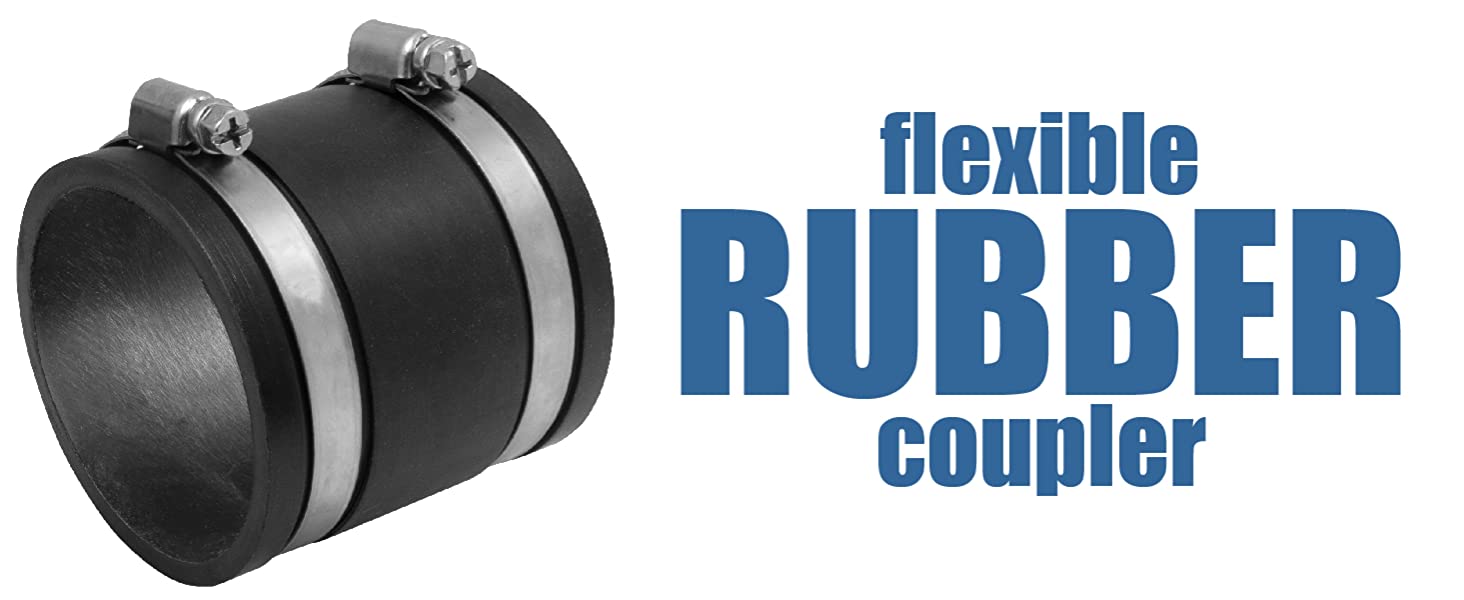 Rubber Union Fitting for Dust Collection