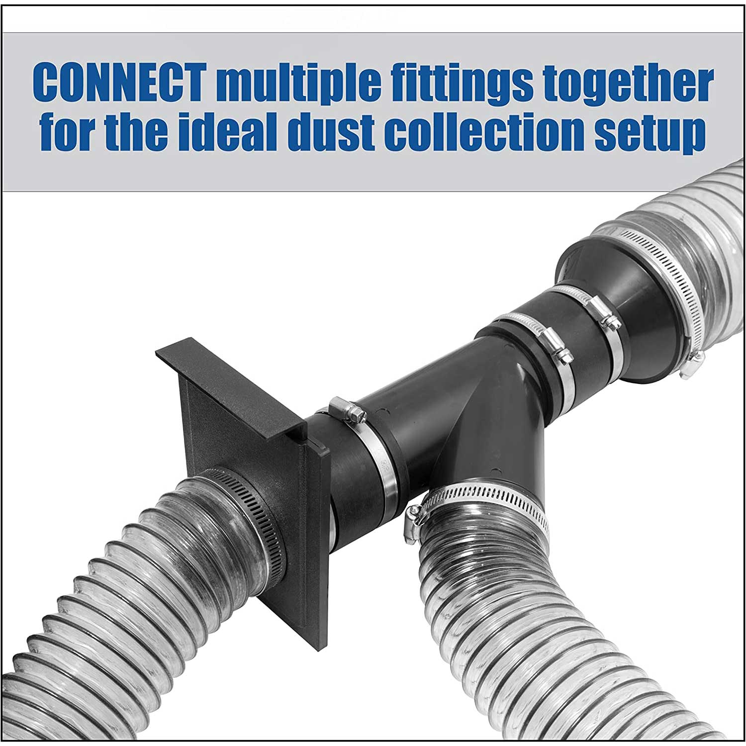 Rubber Union Fitting for Dust Collection