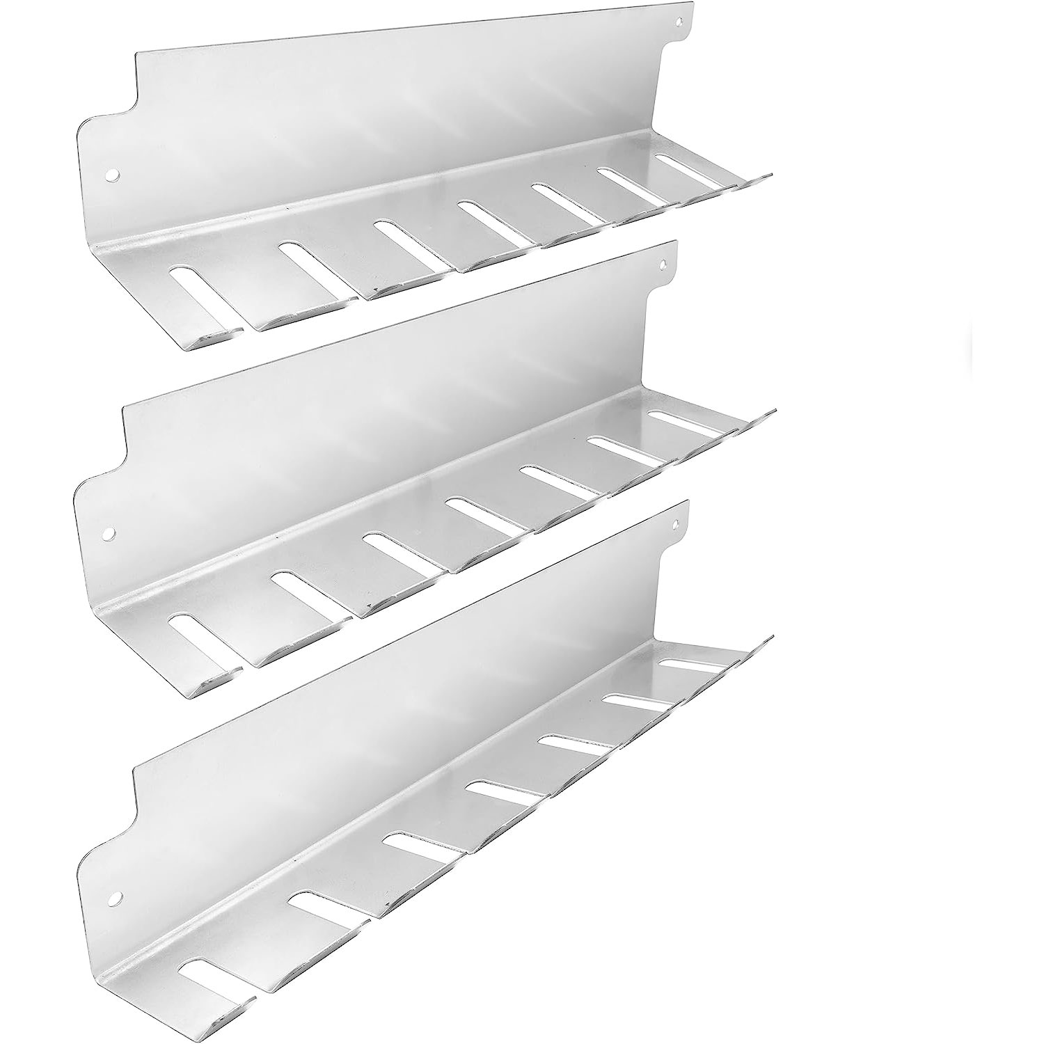 Iron Standing Shelf - Wrapped Scroll - 3 -Tier