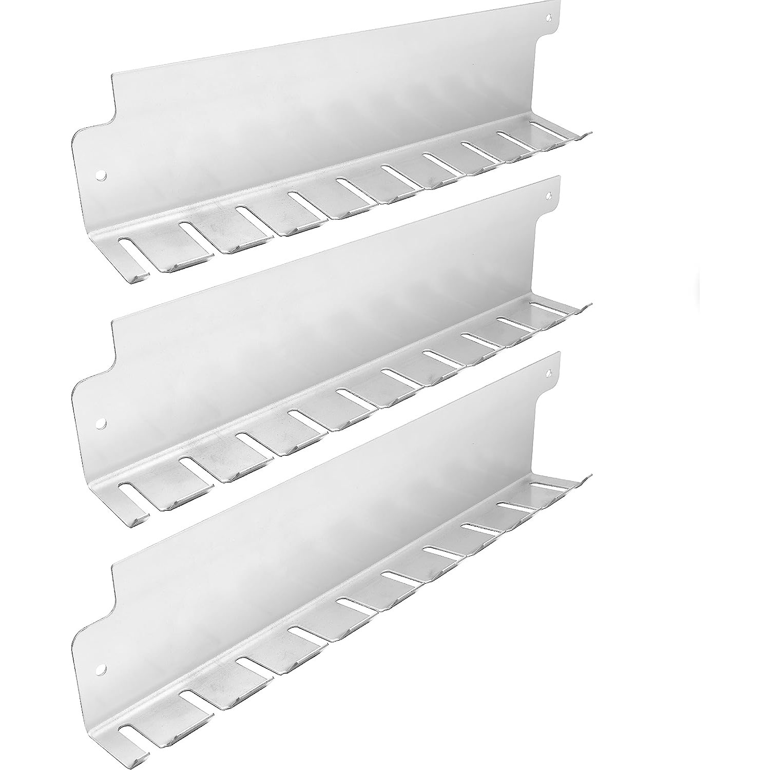 Iron Standing Shelf - Wrapped Scroll - 3 -Tier