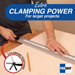 PRO-Grip™ Straight Edge Clamp with Extra Clamping Power