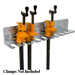 Pipe Clamp Rack with clamps