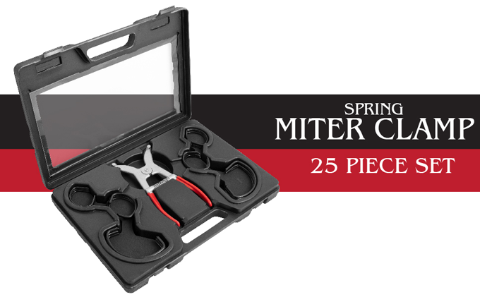 Peachtree Spring Miter Clamp Set for Woodworkers