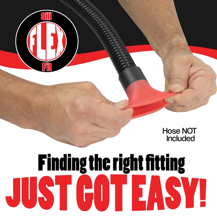 Flex Fit Threaded Fittings for Power Tool Hose