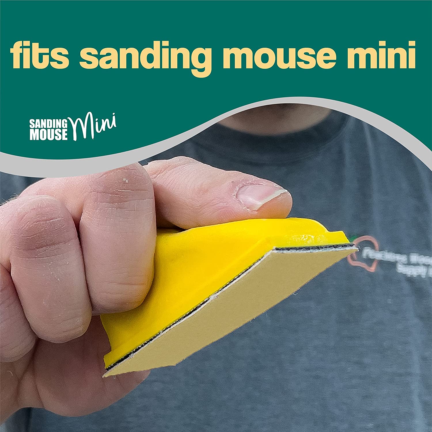 Sanding Mouse Mini Abrasive Sheets