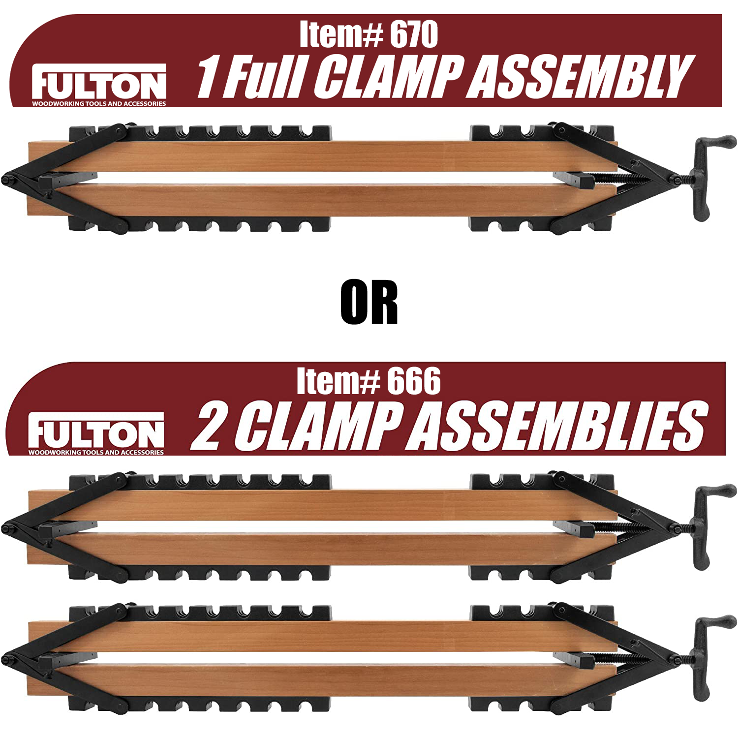 Fulton 4 Way Pressure Clamp