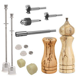 Artisan Signature Salt Mill Kit, Projects